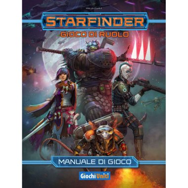 Copertina di Starfinder: Manuale di Gioco Copertina di Starfinder: Manuale di Gioco