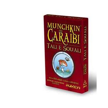 Copertina di Munchkin dei Caraibi: Tali e Squali Copertina di Munchkin dei Caraibi: Tali e Squali