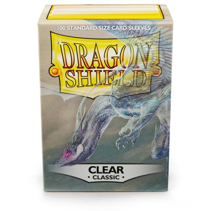Copertina di Bustine Standard Dragon Shield 100 (TRASPARENTE) Copertina di Bustine Standard Dragon Shield 100 (TRASPARENTE)