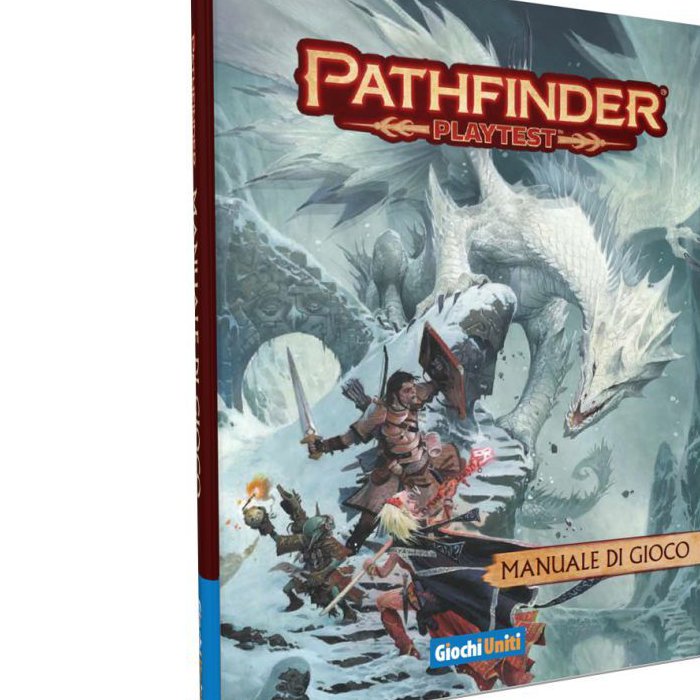 Copertina di Pathfinder: Playtest - Manuale di Gioco Copertina di Pathfinder: Playtest - Manuale di Gioco