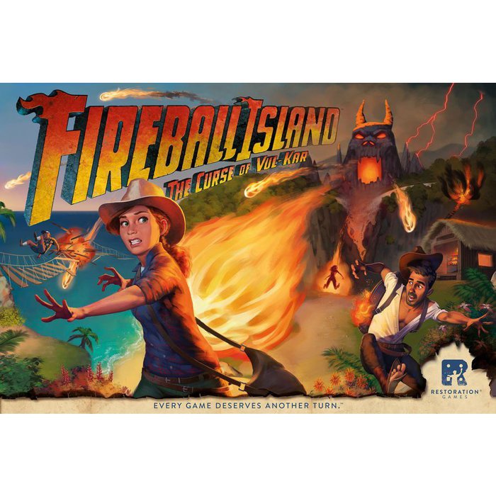 Copertina di Fireball Island: The Curse of Vul-Kar Copertina di Fireball Island: The Curse of Vul-Kar
