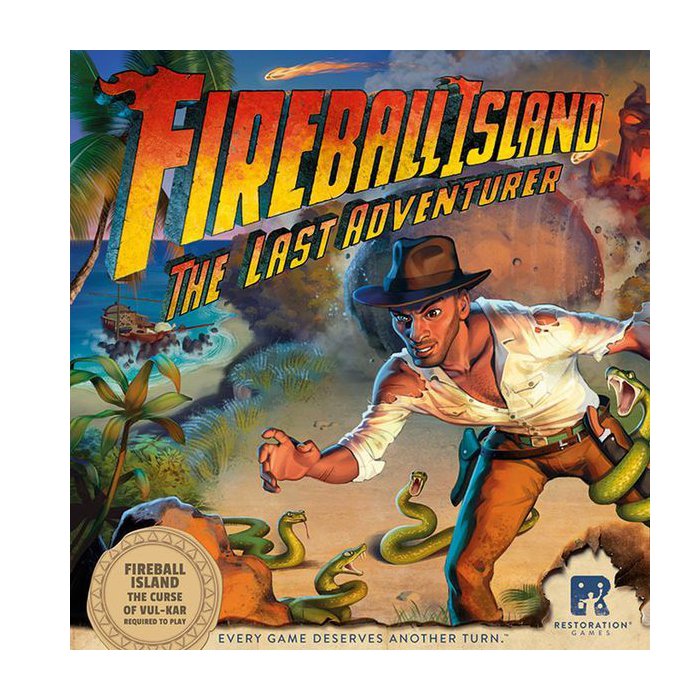 Copertina di Fireball Island: The Last Adventurer Copertina di Fireball Island: The Last Adventurer