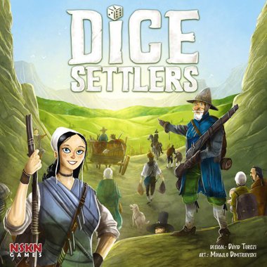 Copertina di Dice Settlers Copertina di Dice Settlers