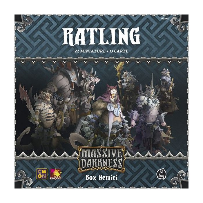 Copertina di Massive Darkness: Ratling Copertina di Massive Darkness: Ratling