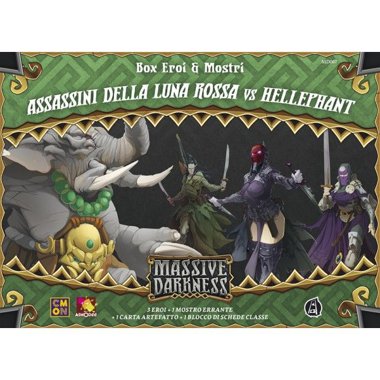 Massive Darkness - Assassini della Luna Rossa vs Hellephant