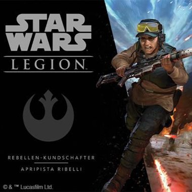 Copertina di Star Wars Legion: Apripista Ribelli Copertina di Star Wars Legion: Apripista Ribelli