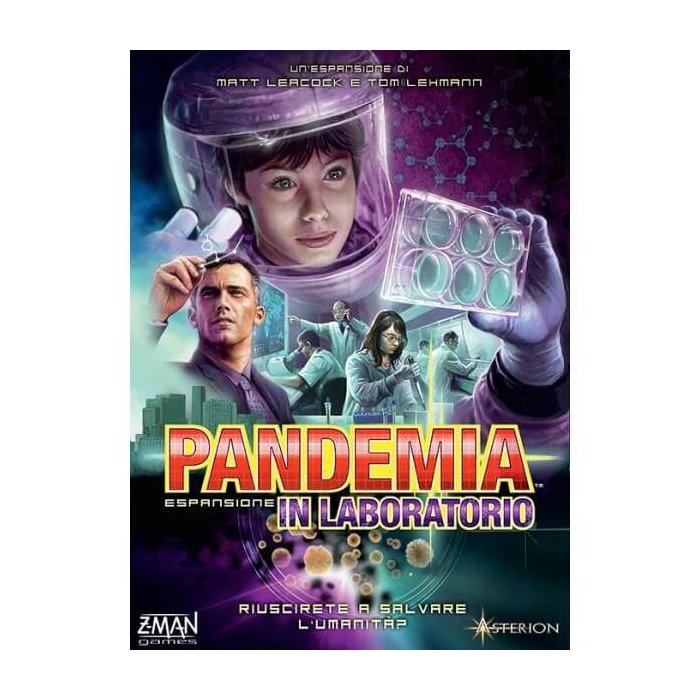 Copertina di Pandemia: In Laboratorio Copertina di Pandemia: In Laboratorio