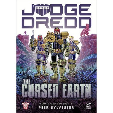 Copertina di Judge Dredd - The Cursed Earth Copertina di Judge Dredd - The Cursed Earth