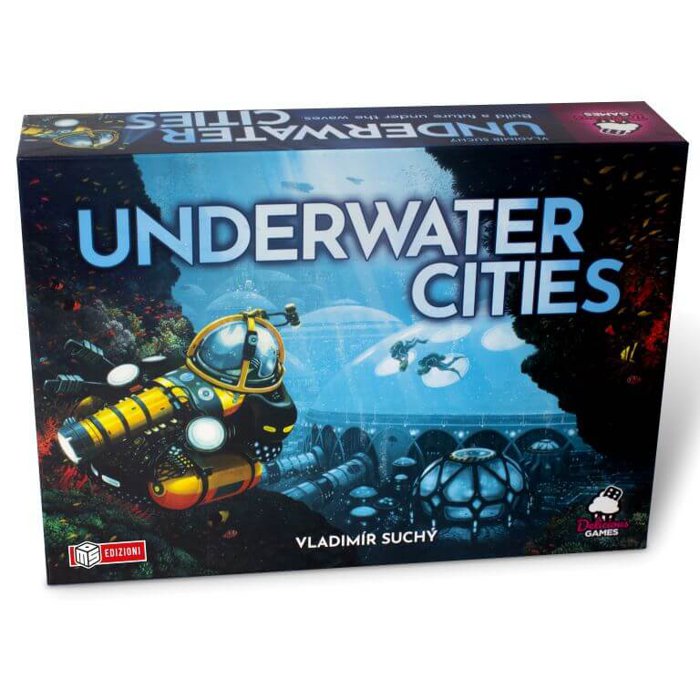 Copertina di Underwater Cities Copertina di Underwater Cities