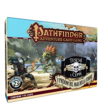 Copertina di Pathfinder ACG - Teschi e Ceppi: I Predoni del Mar della Febbre Copertina di Pathfinder ACG - Teschi e Ceppi: I Predoni del Mar della Febbre