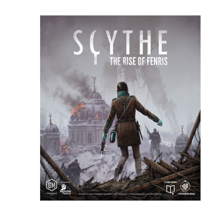 Copertina di Scythe Edizione Inglese: Rise of Fenris Copertina di Scythe Edizione Inglese: Rise of Fenris