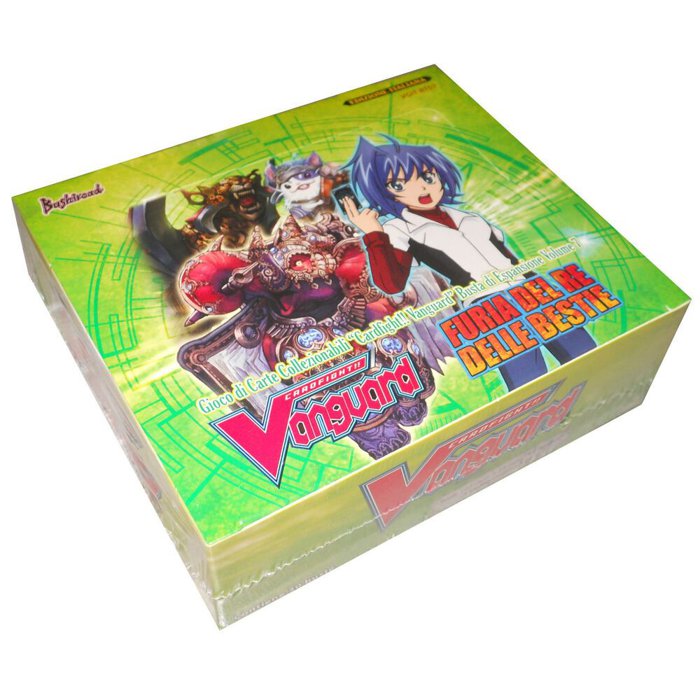 Copertina di Vanguard: Furia del Re delle Bestie Box 30 Buste Copertina di Vanguard: Furia del Re delle Bestie Box 30 Buste
