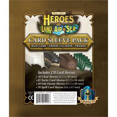 Copertina di Heroes of Land, Air & Sea: Card Sleeve Pack Copertina di Heroes of Land, Air & Sea: Card Sleeve Pack