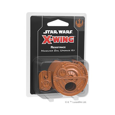 Copertina di Star Wars X-Wing 2E: Maneuver Dial Upgrade Kit - Resistenza Copertina di Star Wars X-Wing 2E: Maneuver Dial Upgrade Kit - Resistenza