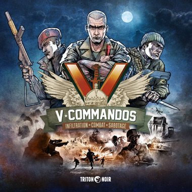 Copertina di V-Commandos Copertina di V-Commandos
