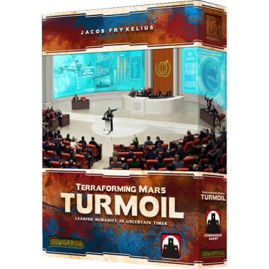 Copertina di Terraforming Mars: Turmoil Copertina di Terraforming Mars: Turmoil