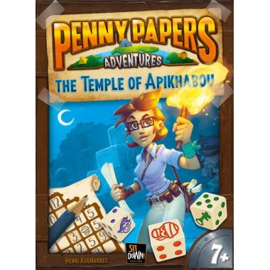 Copertina di Penny Papers Adventures - The Temple of Apikhabou Copertina di Penny Papers Adventures - The Temple of Apikhabou