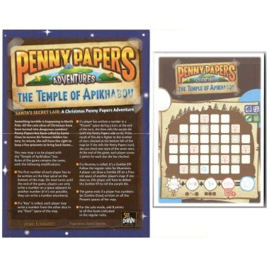 Copertina di Penny Papers Adventures - The Temple of Apikhabou: Promo Calendario Avvento 2018 - 20 Copertina di Penny Papers Adventures - The Temple of Apikhabou: Promo Calendario Avvento 2018 - 20