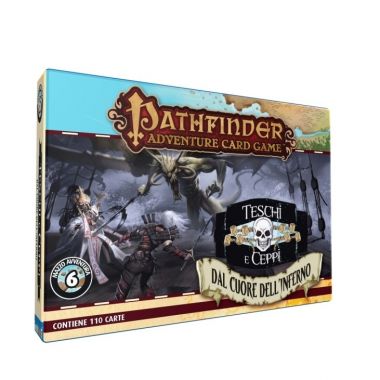 Copertina di Pathfinder ACG - Teschi e Ceppi: Dal Cuore dell'Inferno Copertina di Pathfinder ACG - Teschi e Ceppi: Dal Cuore dell'Inferno
