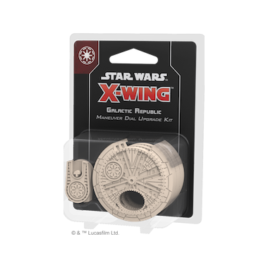 Copertina di Star Wars X-Wing 2E: Maneuver Dial Upgrade Kit - Repubblica Galattica Copertina di Star Wars X-Wing 2E: Maneuver Dial Upgrade Kit - Repubblica Galattica