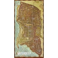 Dungeons & Dragons - Waterdeep - Mappa della Città