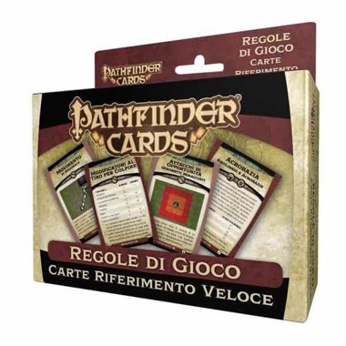 Copertina di Pathfinder: Carte di Riferimento Veloce Copertina di Pathfinder: Carte di Riferimento Veloce
