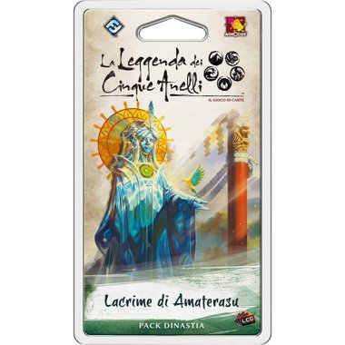 Copertina di La Leggenda dei Cinque Anelli - LCG: Lacrime di Amaterasu Copertina di La Leggenda dei Cinque Anelli - LCG: Lacrime di Amaterasu