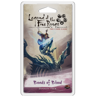 Copertina di La Leggenda dei Cinque Anelli - LCG: Legami di Sangue Copertina di La Leggenda dei Cinque Anelli - LCG: Legami di Sangue