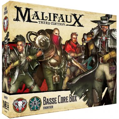 Copertina di Malifaux 3E: Basse Core Box Copertina di Malifaux 3E: Basse Core Box