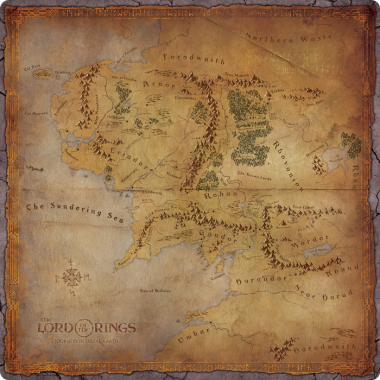 Il Signore degli Anelli - Viaggi nella TdM - Playmat