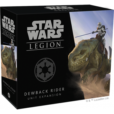Copertina di Star Wars Legion: Cavalcatore di Dewback Copertina di Star Wars Legion: Cavalcatore di Dewback