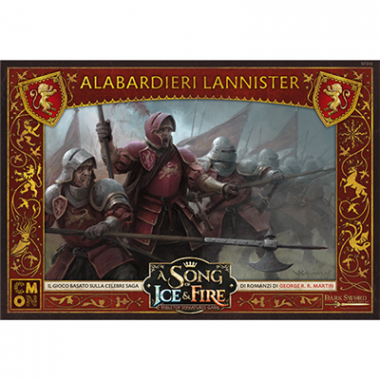 Copertina di A Song of Ice and Fire: Alabardieri Lannister Copertina di A Song of Ice and Fire: Alabardieri Lannister