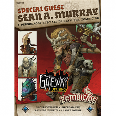 Copertina di Zombicide - Black Plague: Special Guest Box - Sean A Murray Copertina di Zombicide - Black Plague: Special Guest Box - Sean A Murray