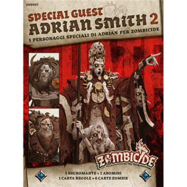 Copertina di Zombicide - Black Plague: Special Guest Box - Adrian Smith 2 Copertina di Zombicide - Black Plague: Special Guest Box - Adrian Smith 2
