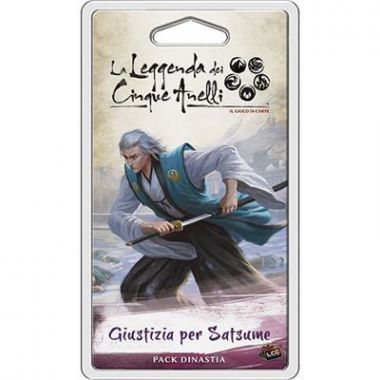 Copertina di La Leggenda dei Cinque Anelli - LCG: Giustizia per Satsume Copertina di La Leggenda dei Cinque Anelli - LCG: Giustizia per Satsume