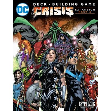 Copertina di DC Comics - Deck-Building Game: Crisis 4 Copertina di DC Comics - Deck-Building Game: Crisis 4