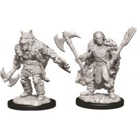Nolzur's Marvelous Miniatures - Half-Orc Male Barbarian