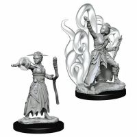 Nolzur's Marvelous Miniatures - Human Female Warlock