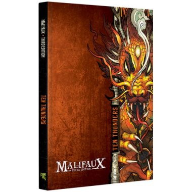 Copertina di Malifaux 3E: Ten Thunders Faction Book Copertina di Malifaux 3E: Ten Thunders Faction Book