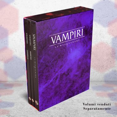 Copertina di Vampiri La Masquerade 5ed: Cofanetto Vuoto Copertina di Vampiri La Masquerade 5ed: Cofanetto Vuoto