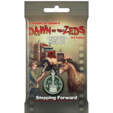 Copertina di Dawn of the Zeds: Stepping Forward Copertina di Dawn of the Zeds: Stepping Forward