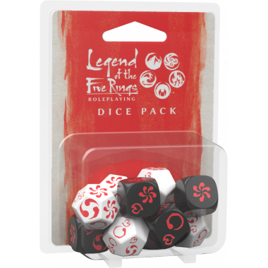 Copertina di La Leggenda dei Cinque Anelli RPG: Pack Dadi Copertina di La Leggenda dei Cinque Anelli RPG: Pack Dadi