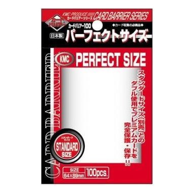 Copertina di Bustine Standard KMC Perfect Size 100 Copertina di Bustine Standard KMC Perfect Size 100