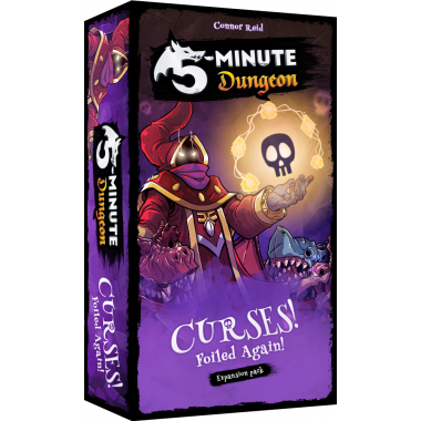 Copertina di 5 Minute Dungeon: Curses! Foiled Again! Copertina di 5 Minute Dungeon: Curses! Foiled Again!
