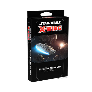 Copertina di Star Wars X-Wing 2E: Never Tell Me the Odds Edizione Inglese Copertina di Star Wars X-Wing 2E: Never Tell Me the Odds Edizione Inglese