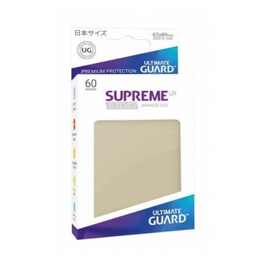 Copertina di Bustine Japanese Ultimate Guard Supreme UX 60 (SABBIA) Copertina di Bustine Japanese Ultimate Guard Supreme UX 60 (SABBIA)