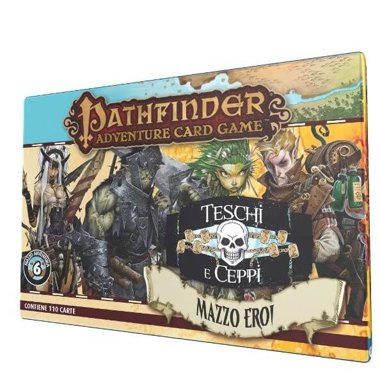 Copertina di Pathfinder ACG - Teschi e Ceppi: Mazzo Eroi Copertina di Pathfinder ACG - Teschi e Ceppi: Mazzo Eroi