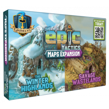 Copertina di Tiny Epic Tactics: Map Expansion Copertina di Tiny Epic Tactics: Map Expansion