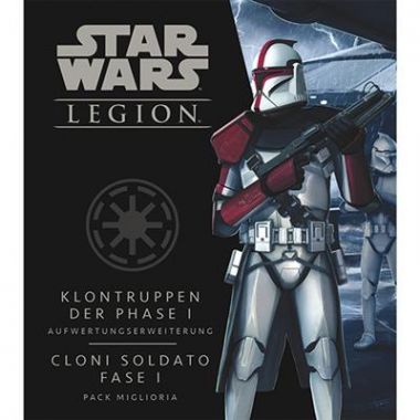 Copertina di Star Wars Legion: Miglioria - Cloni Soldato Fase 1 Copertina di Star Wars Legion: Miglioria - Cloni Soldato Fase 1