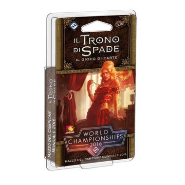 Copertina di Il Trono di Spade - LCG: Mazzo del Campione Mondiale 2016 Copertina di Il Trono di Spade - LCG: Mazzo del Campione Mondiale 2016